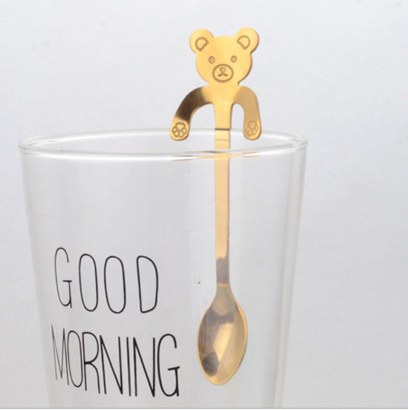 Cute Cartoon Coffee Spoon (Stainless Steel)