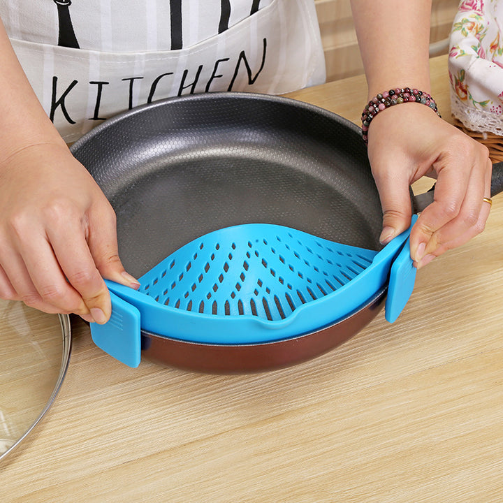 Clip-On Pot Strainer