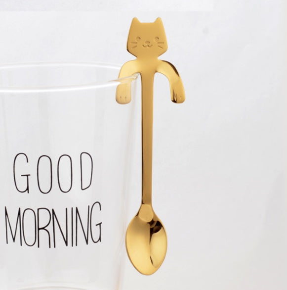 Cute Cartoon Coffee Spoon (Stainless Steel)