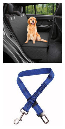 Waterproof Back Seat Dog Cover (Zippered)