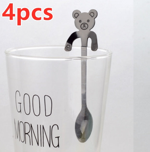 Cute Cartoon Coffee Spoon (Stainless Steel)