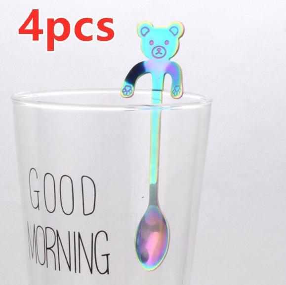 Cute Cartoon Coffee Spoon (Stainless Steel)