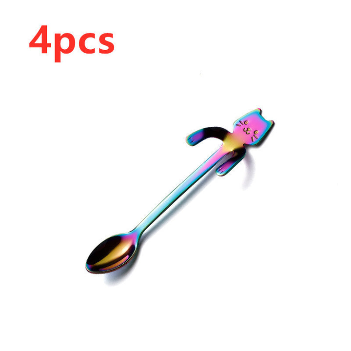 Cute Cartoon Coffee Spoon (Stainless Steel)