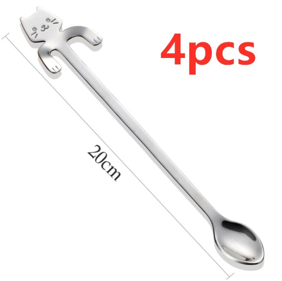 Cute Cartoon Coffee Spoon (Stainless Steel)