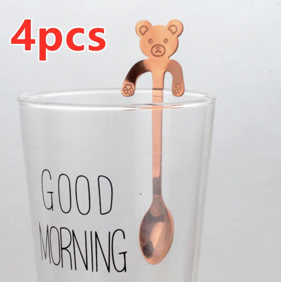 Cute Cartoon Coffee Spoon (Stainless Steel)