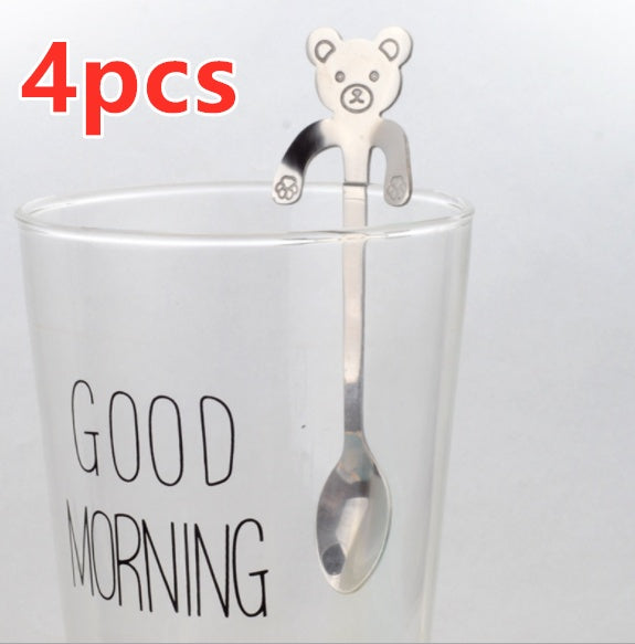 Cute Cartoon Coffee Spoon (Stainless Steel)