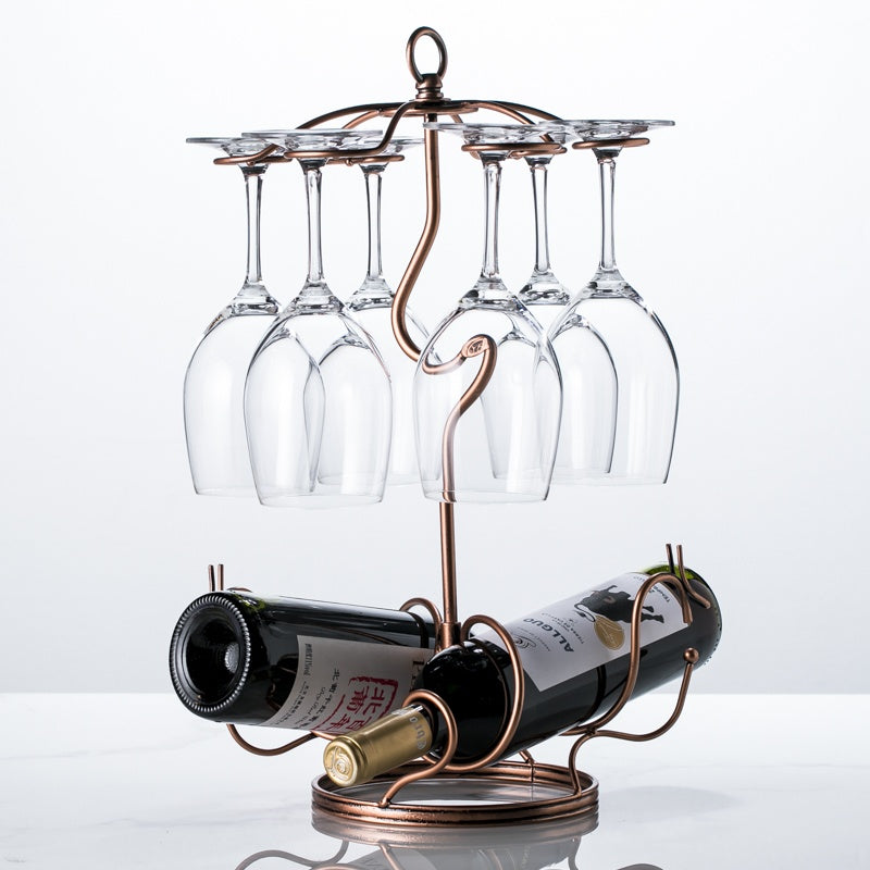 Upside down wine glass rack decoration wine glass rack European creative upside down