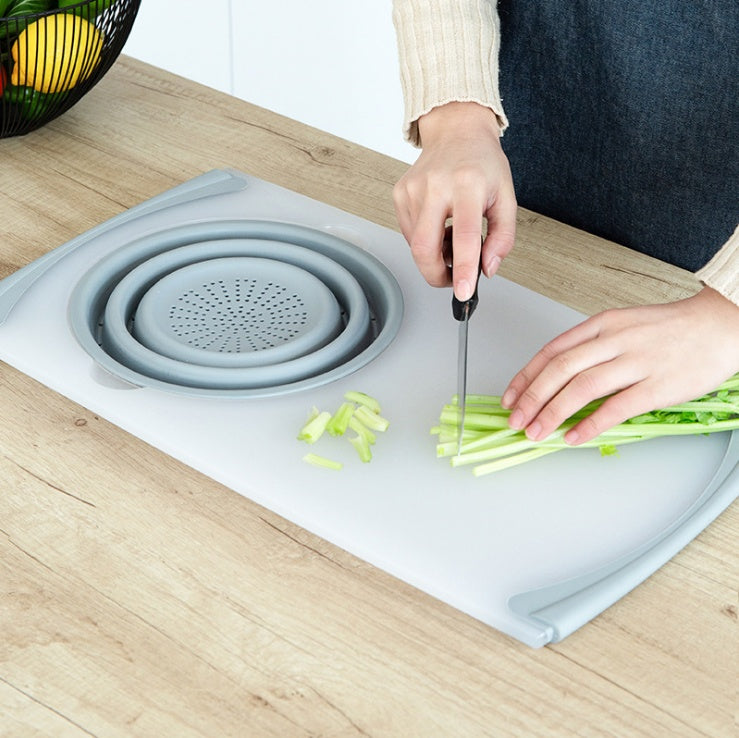 Innovative Multi-Functional 3 in 1 Chopping Board