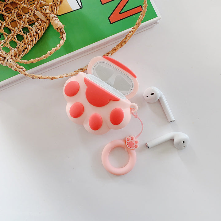 Cat Paw Earphone Case