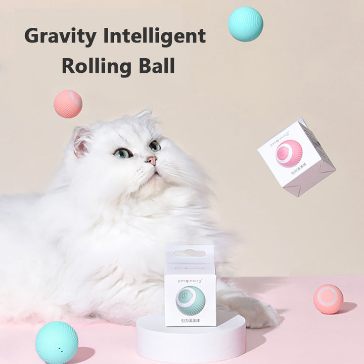 Automatic Cat Teaser Ball