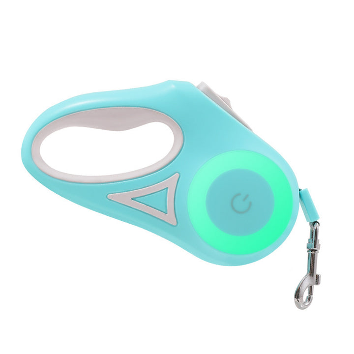 Retractable Dog Leash with LED Collar