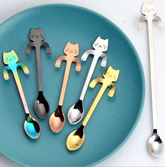 Cute Cartoon Coffee Spoon (Stainless Steel)