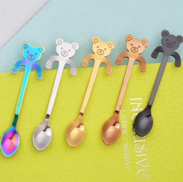 Cute Cartoon Coffee Spoon (Stainless Steel)