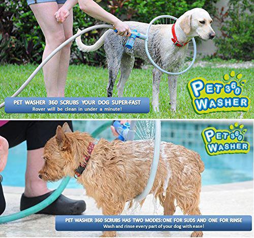 Fully automatic 360 degree pet  bath ring