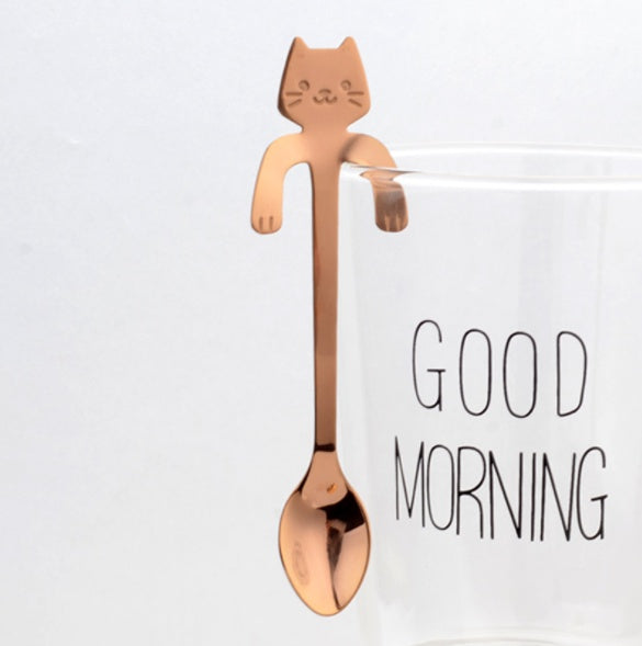 Cute Cartoon Coffee Spoon (Stainless Steel)