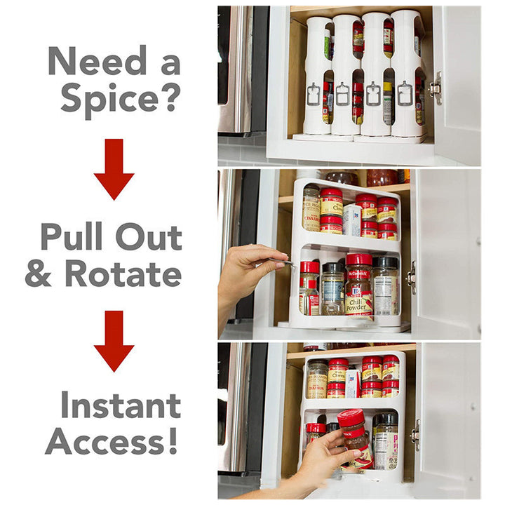 Rotating Kitchen Storage