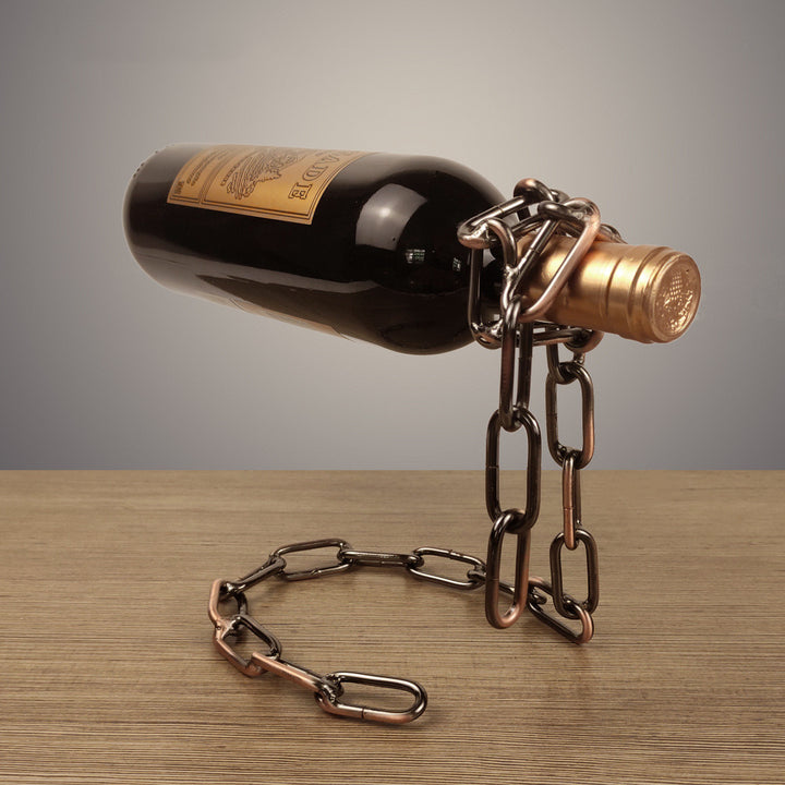 Hanging Wine Bottle Holder