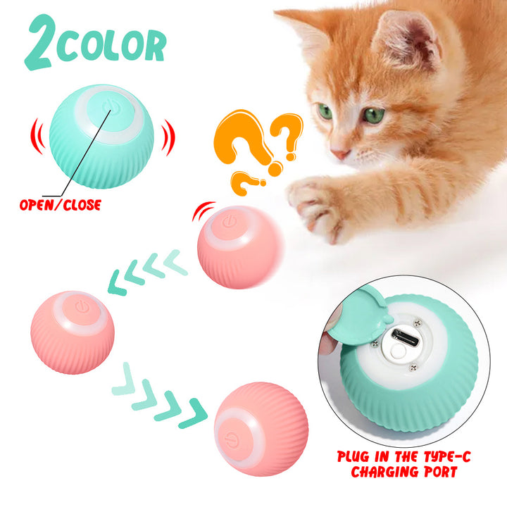 Automatic Cat Teaser Ball