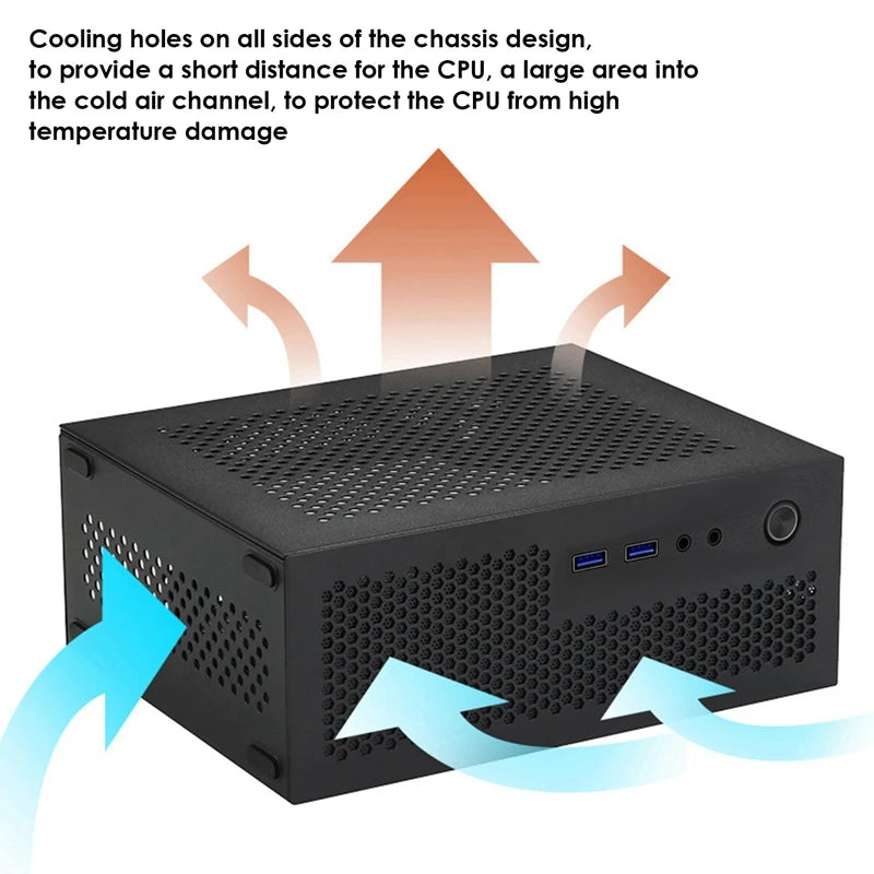 Dual Mini ITX PC Case (A09)