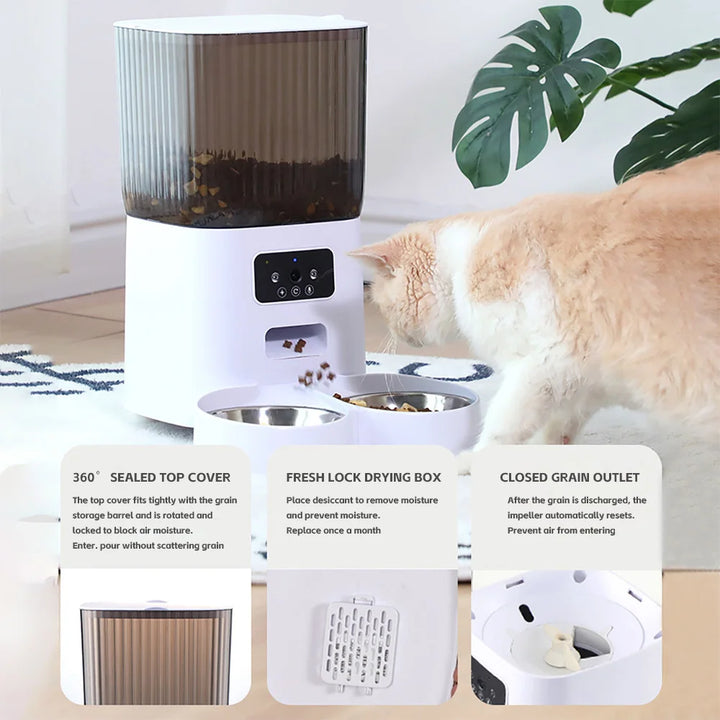 5L Smart Dual Pet Feeder