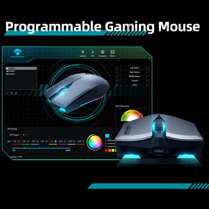 Programmable Gaming Mouse  pen_spark