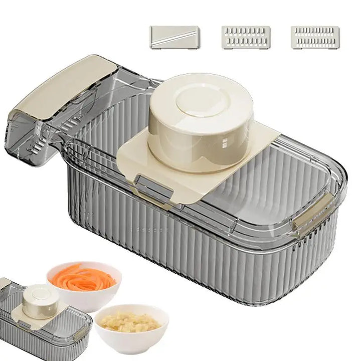 Multifunctional 2-in-1 Veggie Chopper and Slicer for Home