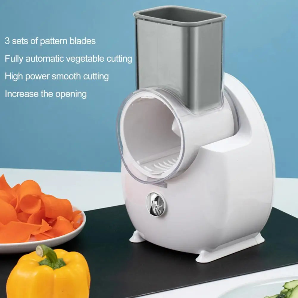 Durable Electric Veggie Chopper, Grater, and Food Slicer