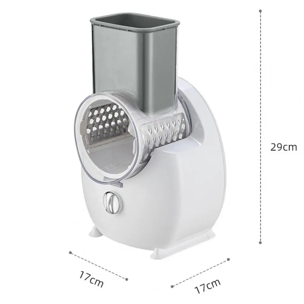 Durable Electric Veggie Chopper, Grater, and Food Slicer