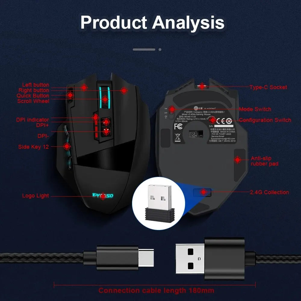 RGB Wireless Mouse