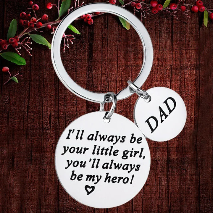 Charm Father's Day Gift Keychain