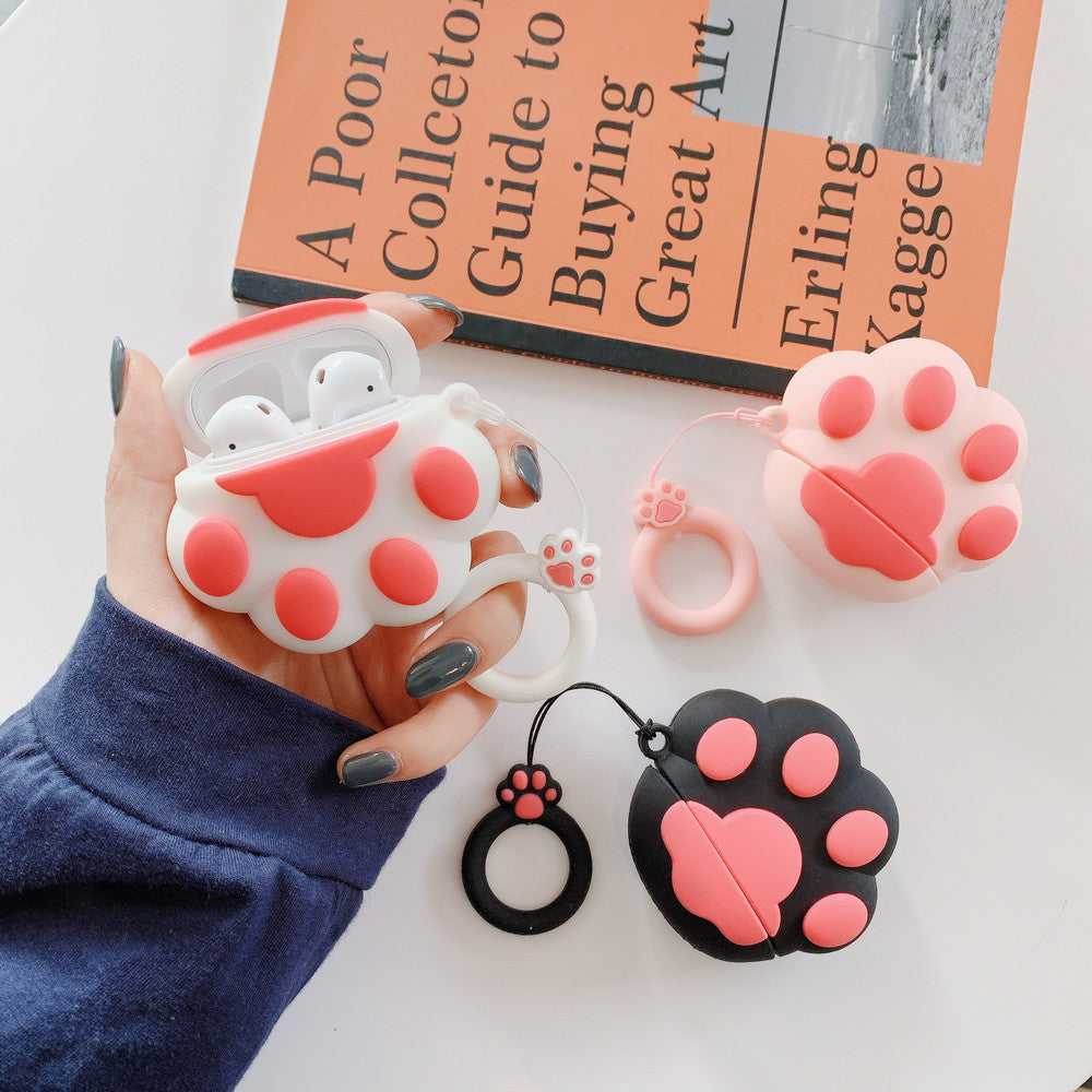 Cat Paw Earphone Case